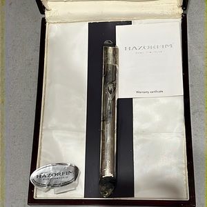 Hazorfim silver mezuzah
